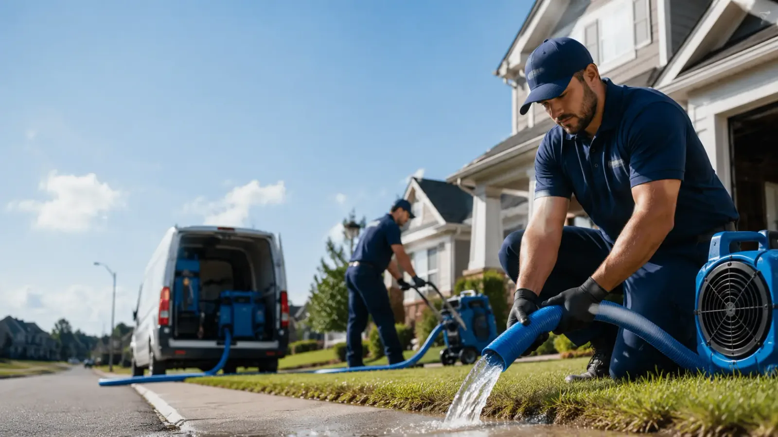Flood Damage Restoration in Bellville, OH